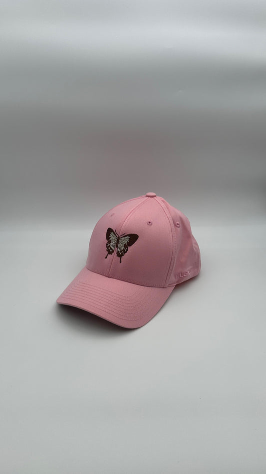Butterfly Cap Reverse Pink