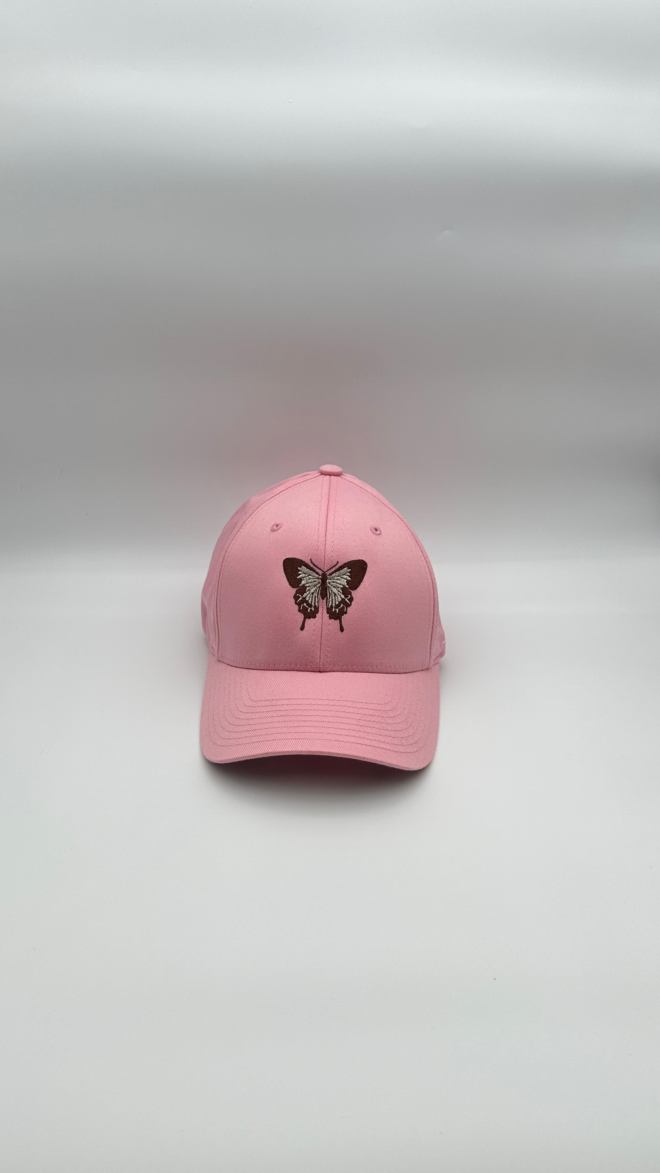 Butterfly Cap Reverse Pink