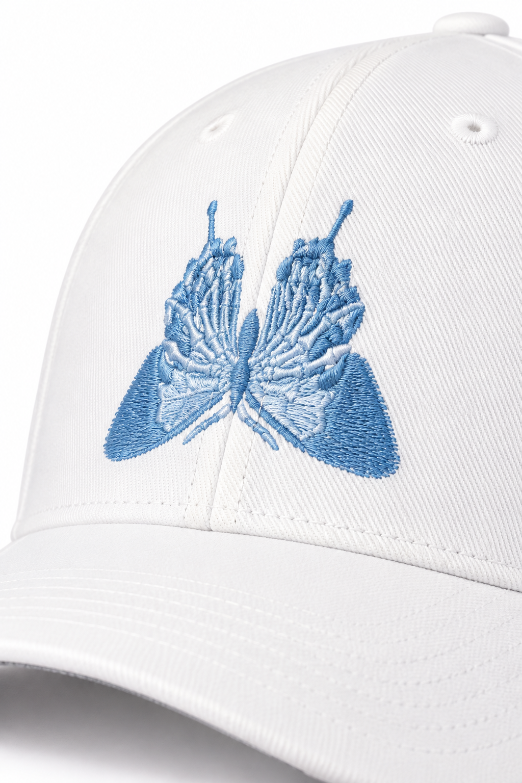 Butterfly Boy — FLIP WHITE 5 — תקריב רקמה