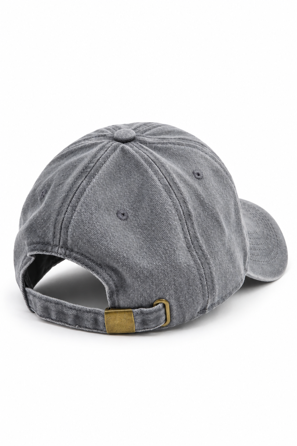 כובע Washed B Butterfly – Gray / ONE SIZE – מבט אחורי