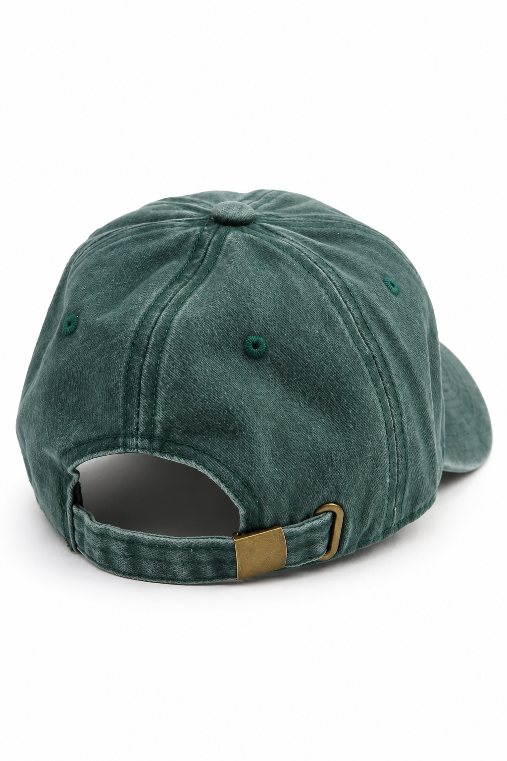 כובע Washed B Butterfly — Green / ONE SIZE — מבט אחורי