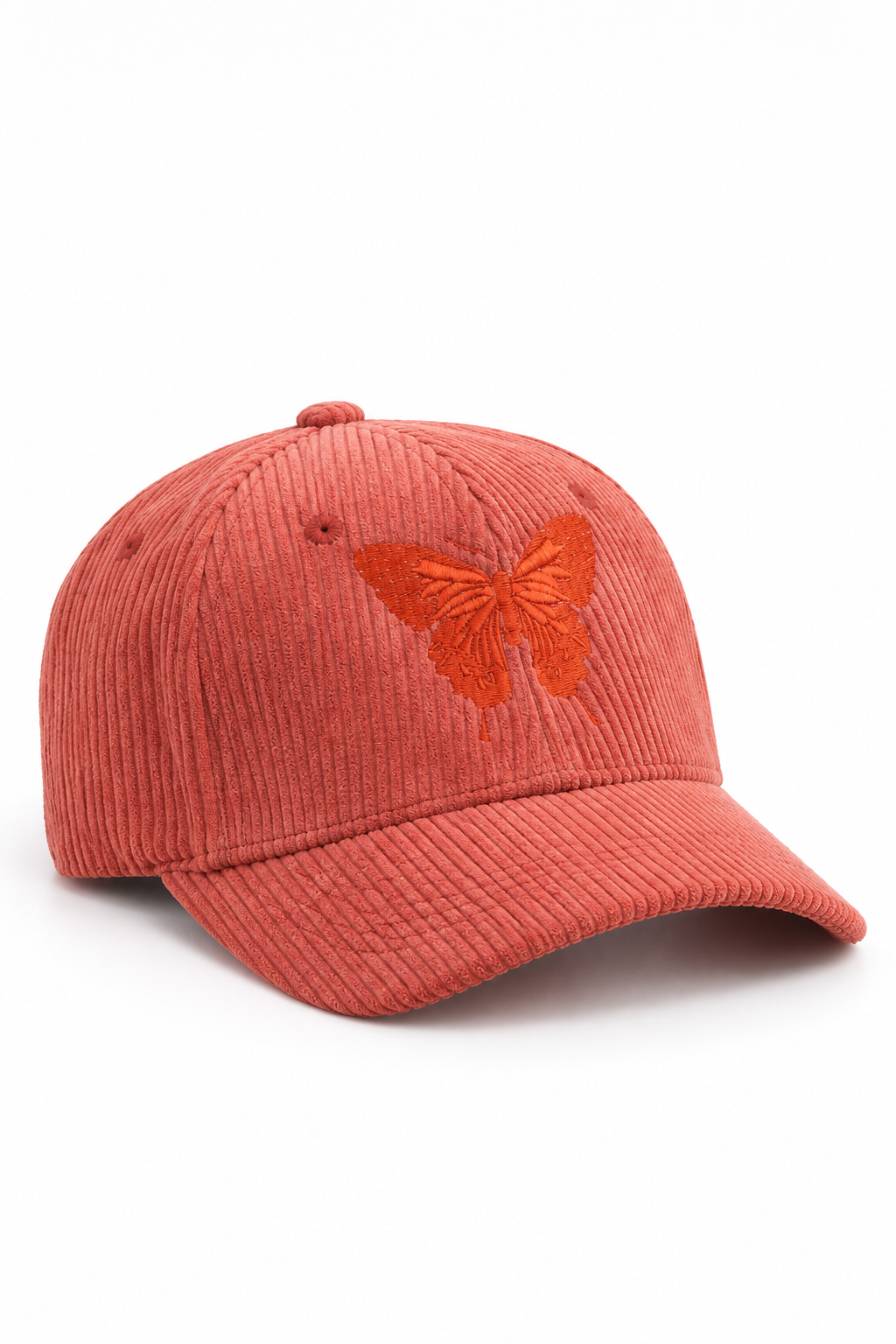 כובע Corduroy Butterfly בד קורדרוי – marrakesh / ONE SIZE – מבט שלושת רבעי