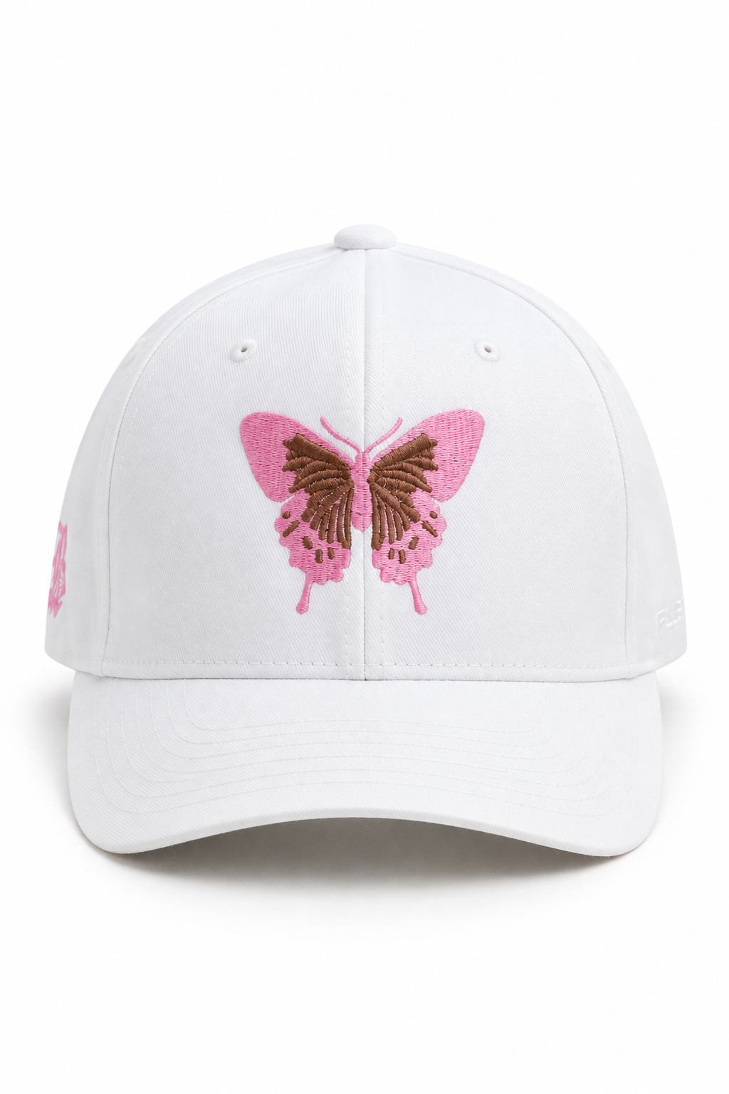 כובע Butterfly logo WHT — WHITE / XS/S, WHITE / S/M — מבט קדמי