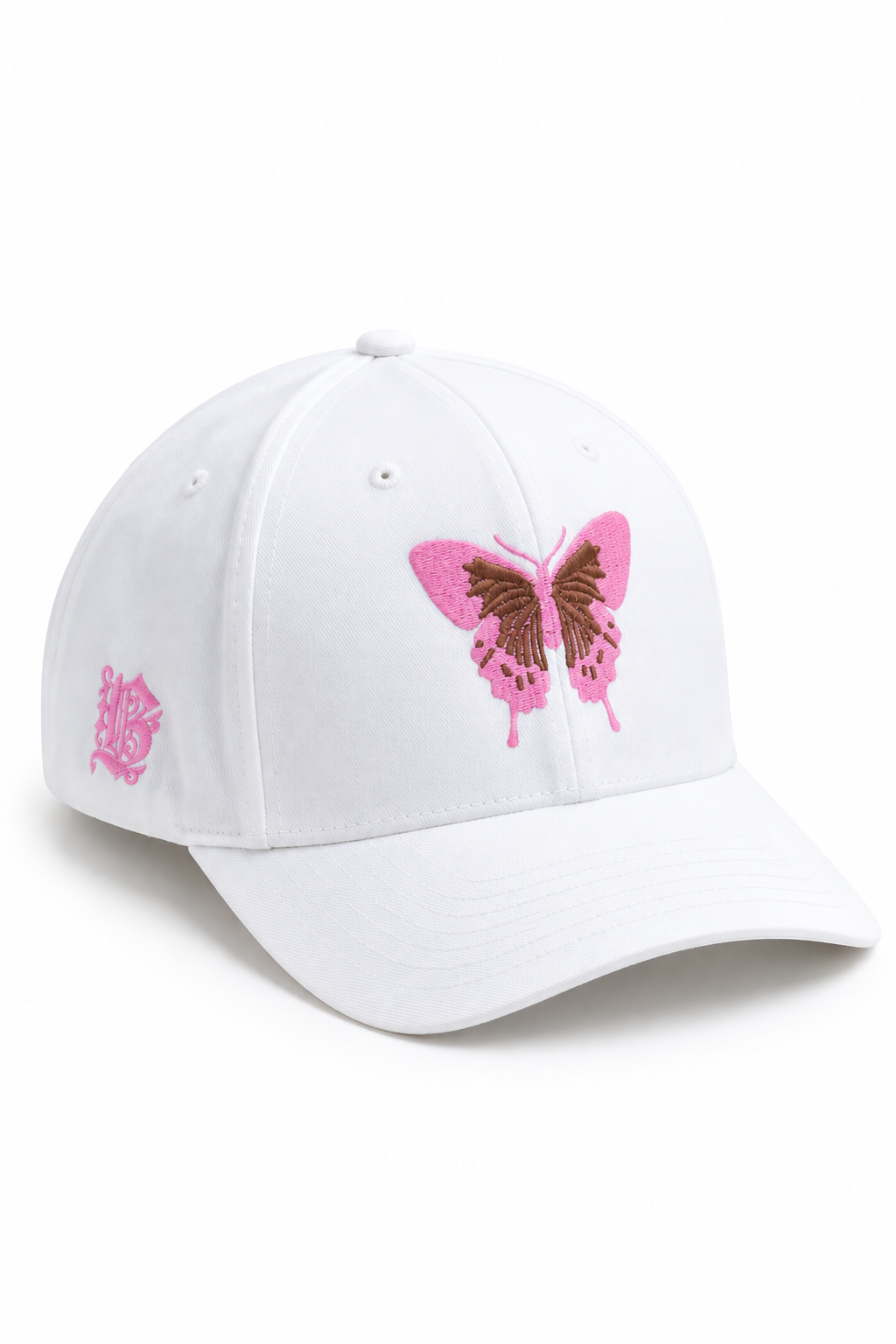כובע Butterfly logo WHT — WHITE / XS/S, WHITE / S/M — תמונת מוצר ראשית