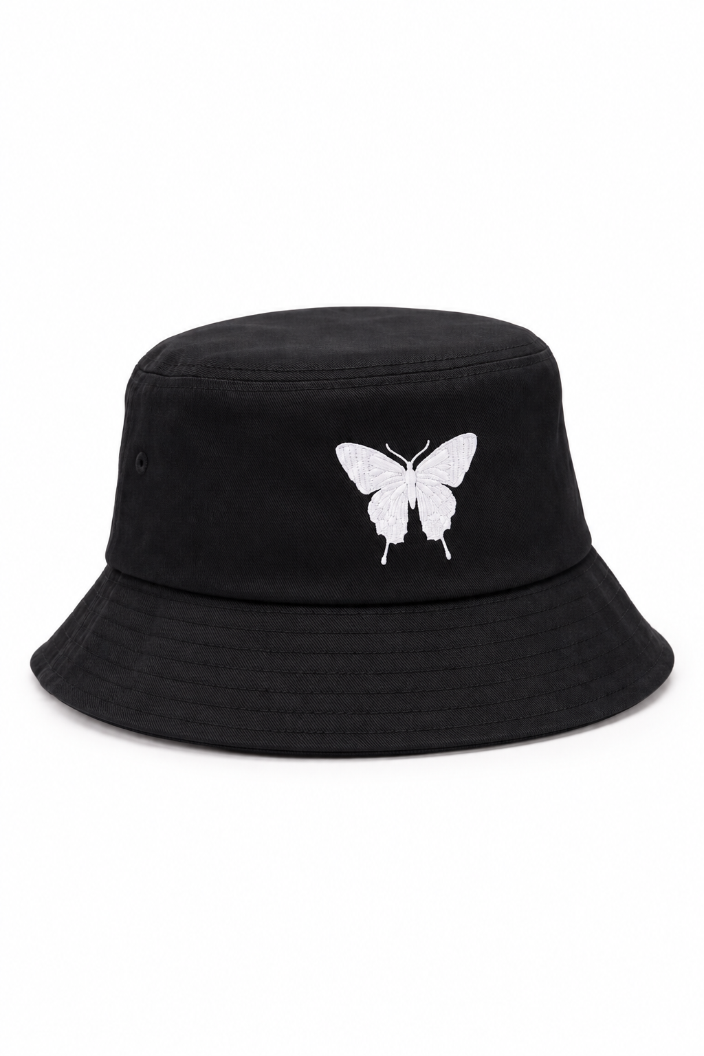 כובע טמבל BUTTERFLY — שחור / ONE SIZE — תמונת מוצר ראשית
