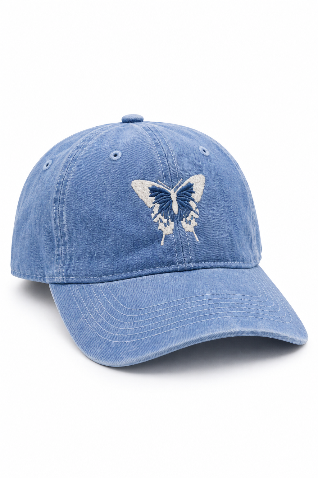 כובע BUTTERFLY B3 — כחול / ONE SIZE — תמונת מוצר ראשית