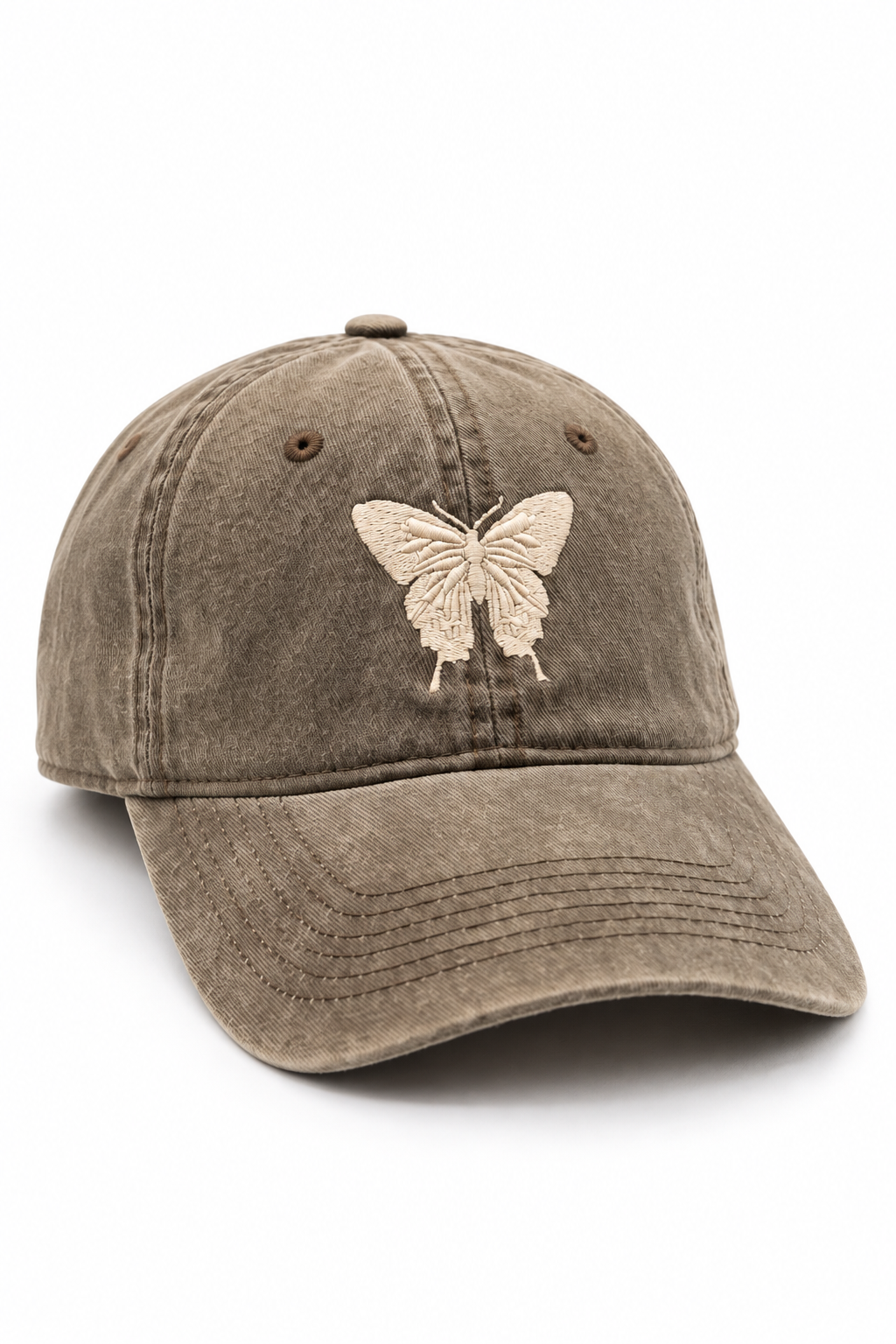 כובע BUTTERFLY B5 — חום אדמה / ONE SIZE — תמונת מוצר ראשית