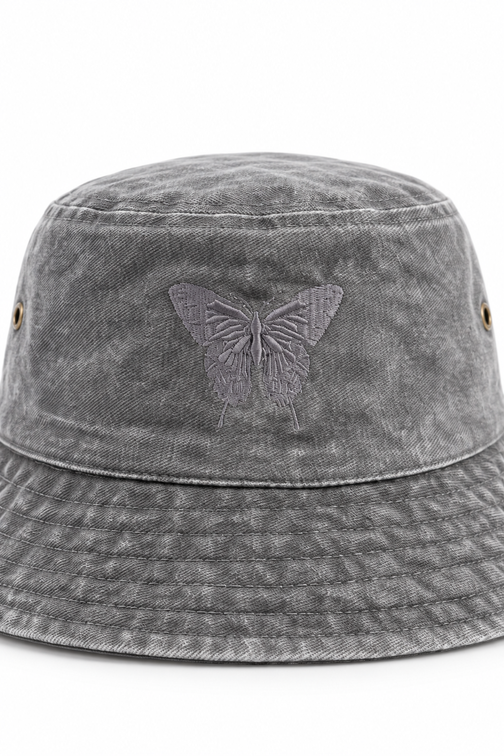 כובע טמבל BUTTERFLY — עכבר / ONE SIZE — תקריב פרטים