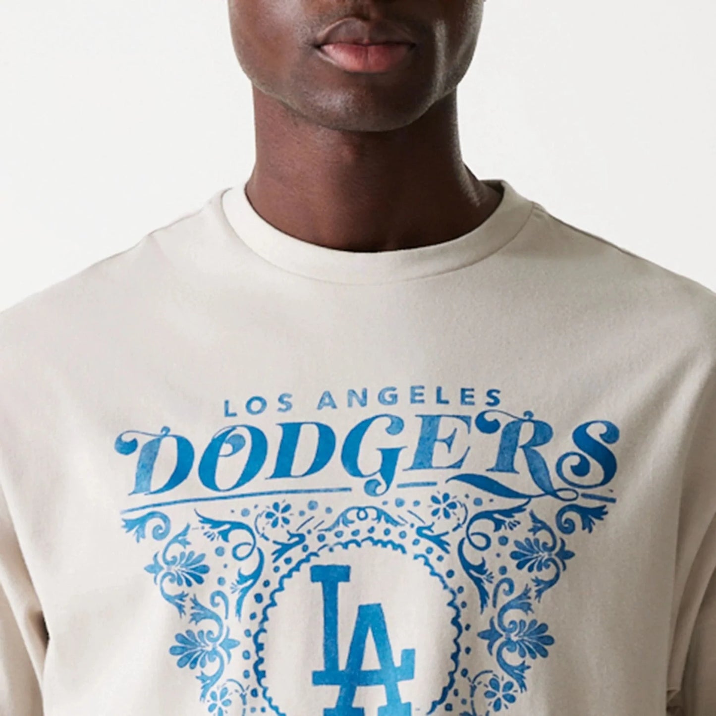 MLB FLORAL GRPHC OS TEE חולצת טי שרט שרוול קצר