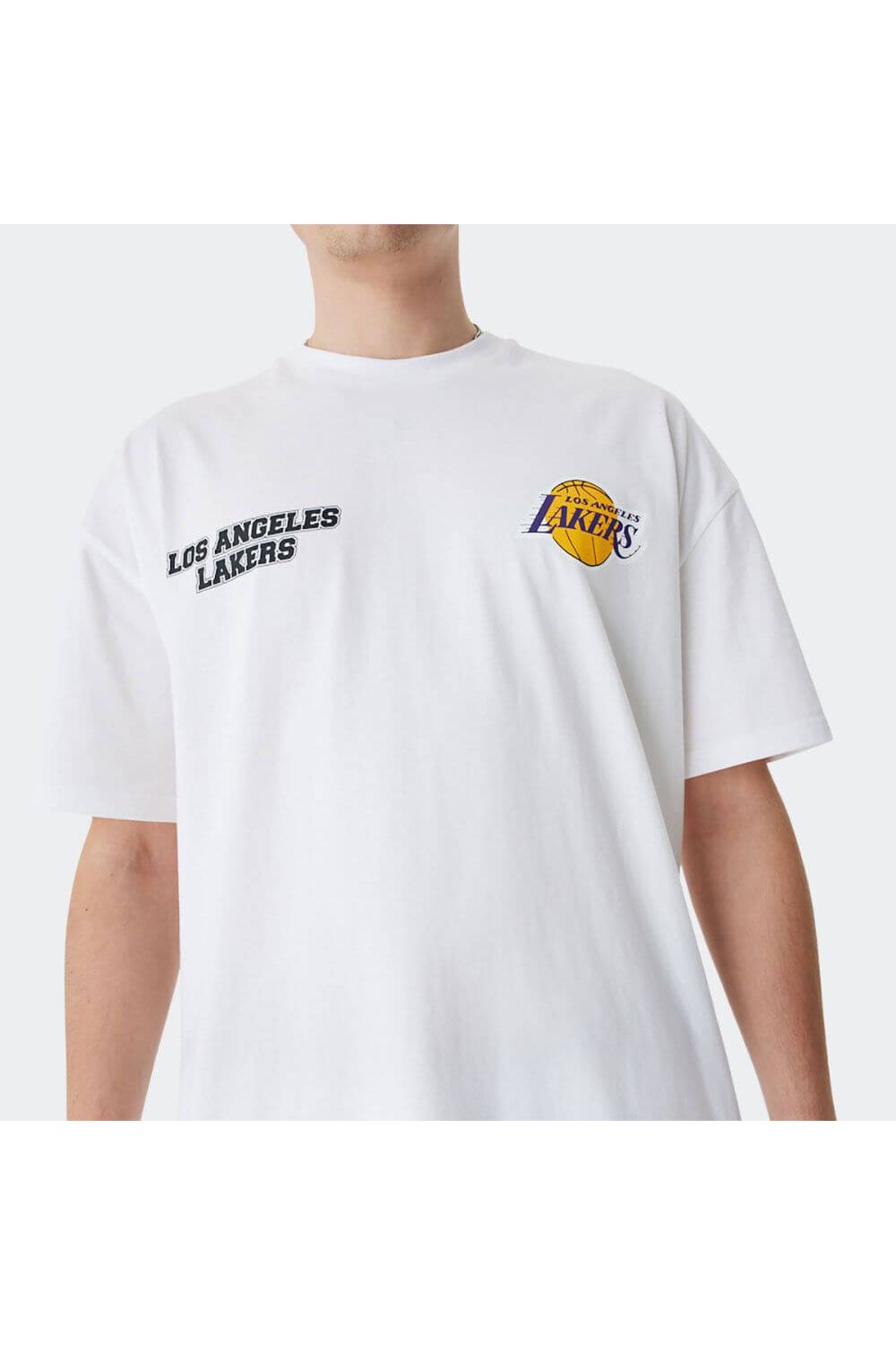 NBA LARGE GRPHC BP OS TEE LOS ANGELS LAKERS - Butterfly Sneakers