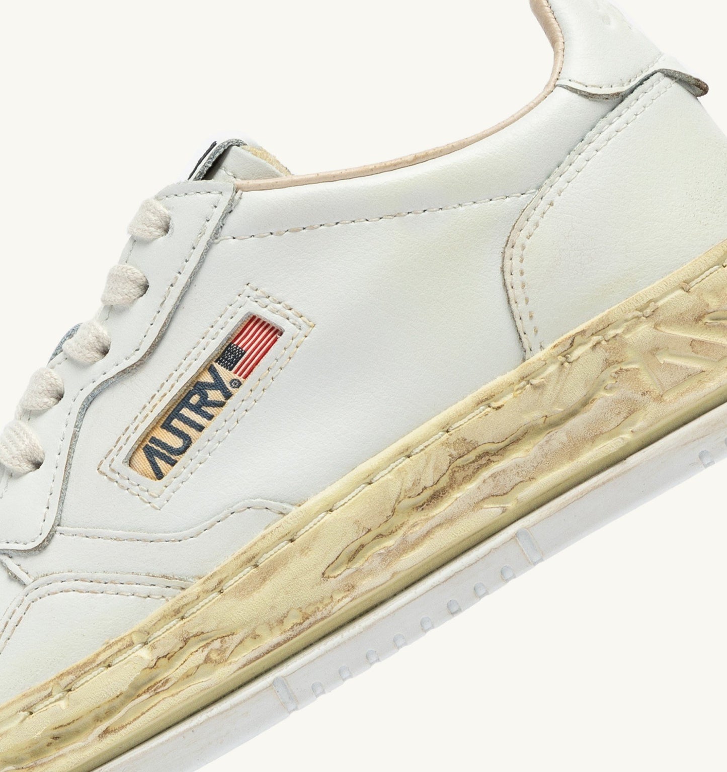 AUTRY X MAISON MSUPVINT LOW MAN MIHARA YASUHIRO WHITE