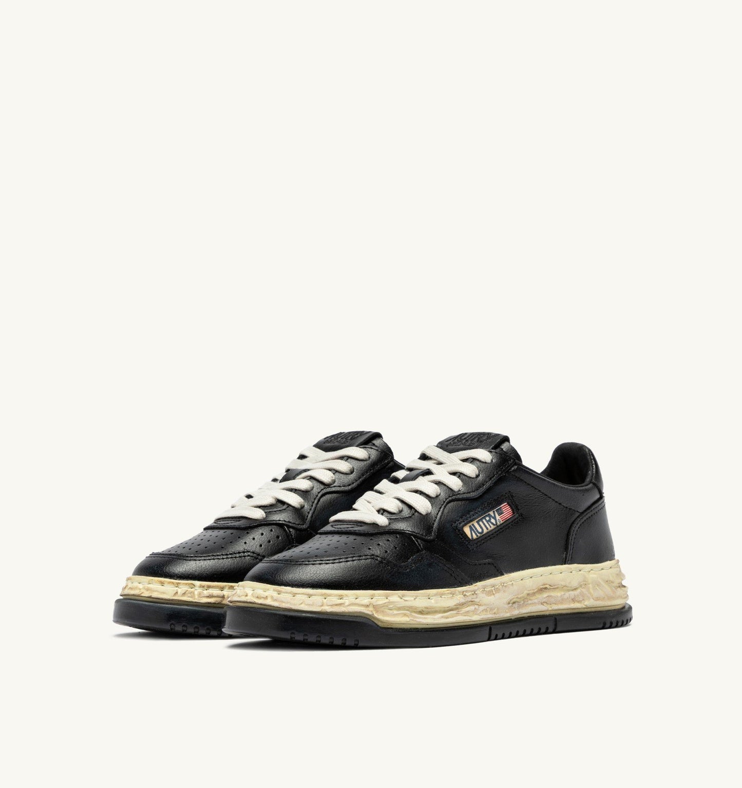 AUTRY X MAISON MSUPVINT LOW MAN MIHARA YASUHIRO BLACK
