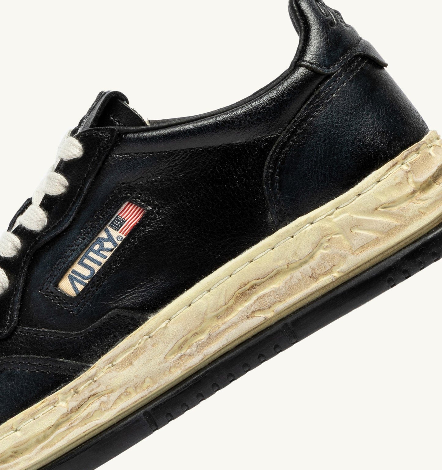 AUTRY X MAISON MSUPVINT LOW MAN MIHARA YASUHIRO BLACK
