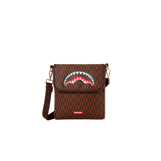 Sprayground side bag brown - Butterfly Sneakers