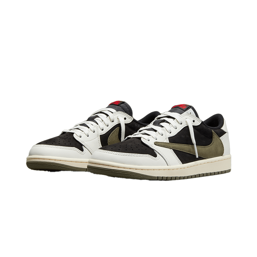 Jordan 1 low TS Olive - Butterfly Sneakers